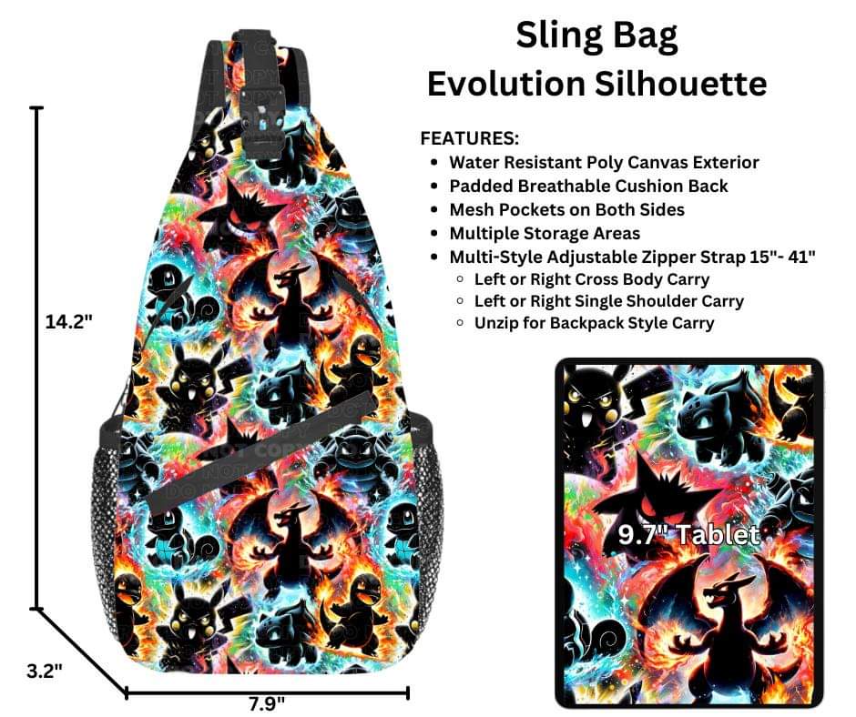 Evolution Silhouette Sling Bag